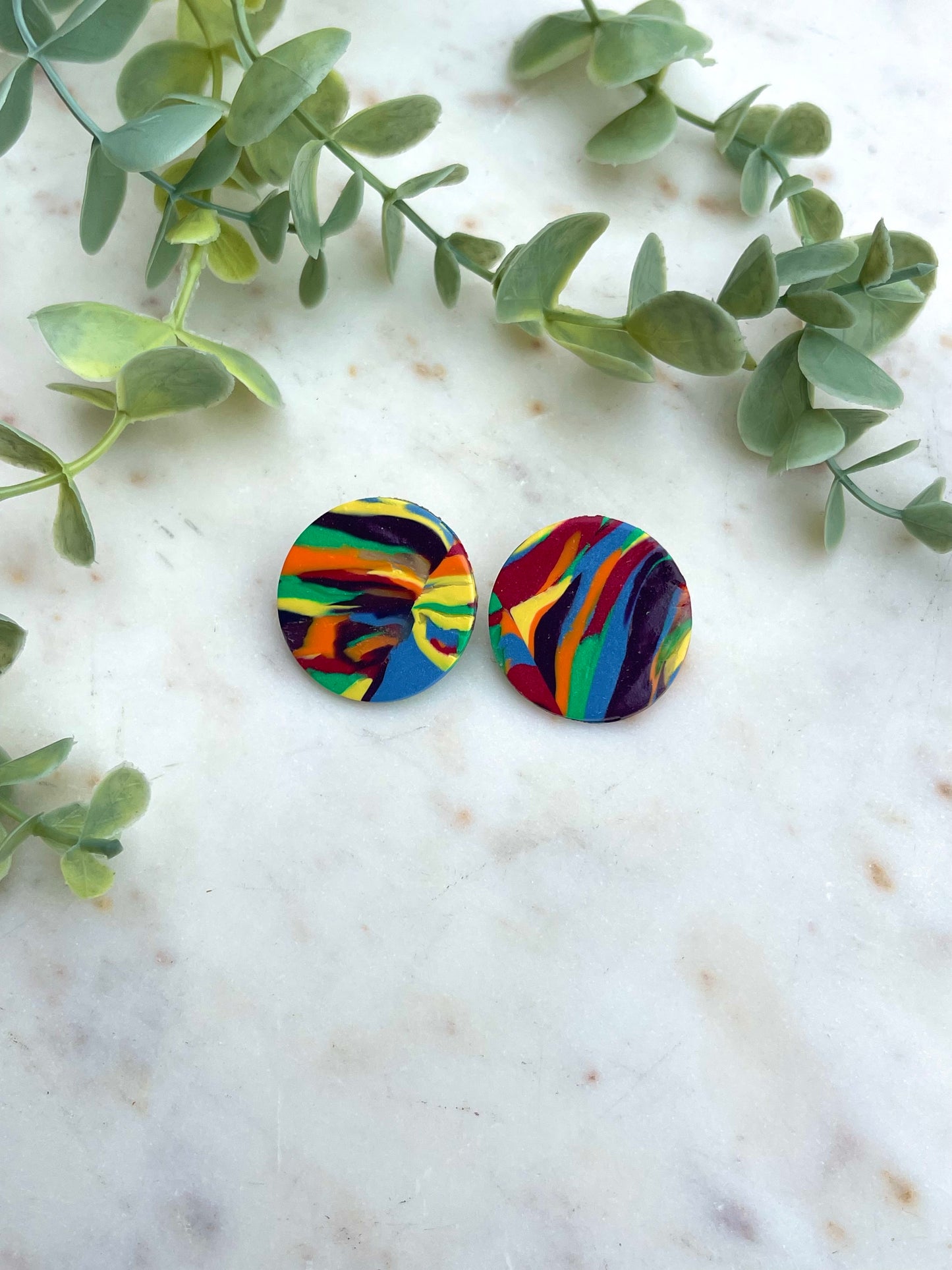 Rainbow Studs